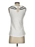 Deletta 100% Cotton White Sleeveless Blouse Size XS - photo 2