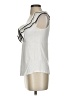 Deletta 100% Cotton White Sleeveless Blouse Size XS - photo 5