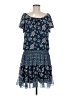 JBS 100% Polyester Paisley Blue Casual Dress Size 6 - photo 1