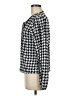 MICHAEL Michael Kors Houndstooth Black Long Sleeve Blouse Size M - photo 5