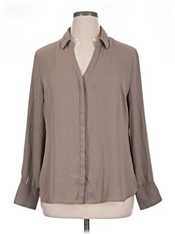 Worthington Long Sleeve Blouse (view 1)
