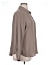 Worthington 100% Polyester Gray Long Sleeve Blouse Size XL - photo 4
