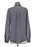 Margaret O'Leary Print Blue Long Sleeve Button-Down Shirt Size Sm (0) - photo 2