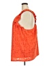 LC Lauren Conrad Orange Sleeveless Blouse Size 4X - photo 5
