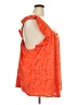 LC Lauren Conrad Orange Sleeveless Blouse Size 4X - photo 4
