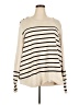 Liz Claiborne Stripes Ivory Pullover Sweater Size 3X - photo 1