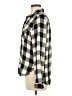 Universal Thread 100% Rayon Checkered-gingham Black Long Sleeve Button-Down Shirt Size M - photo 5