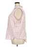 Basic Editions Hearts Pink Sleeveless Button-Down Shirt Size 3X - photo 5