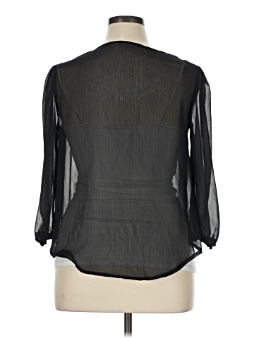 Mossimo Supply Co. 3/4 Sleeve Blouse (view 2)
