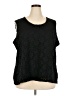 Croft & Barrow Black Sleeveless Blouse Size 3X - photo 1