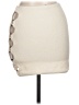 Unbranded Solid Ivory Casual Skirt Size L - photo 2