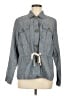J.Jill 100% Linen Gray Denim Jacket Size M - photo 1
