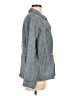 J.Jill 100% Linen Gray Denim Jacket Size M - photo 4