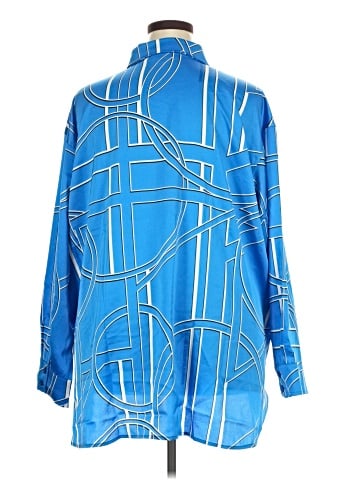 Karl Lagerfeld Paris Long Sleeve Blouse (view 2)