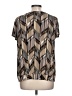 East5th Brown Short Sleeve Blouse Size L - photo 2