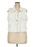 Lane Bryant White Denim Vest Size 22 - photo 1