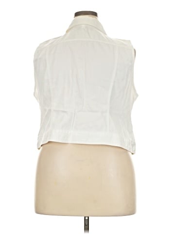 Lane Bryant Denim Vest (view 2)