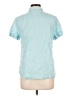 Tommy Hilfiger Teal Short Sleeve Button-Down Shirt Size L - photo 2