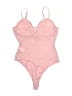 Charlotte Russe Pink Bodysuit Size L - photo 2