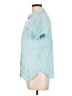 Tommy Hilfiger Teal Short Sleeve Button-Down Shirt Size L - photo 5