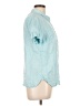 Tommy Hilfiger Teal Short Sleeve Button-Down Shirt Size L - photo 4