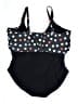 BLOOMCHIC Hearts Black One Piece Swimsuit Size 28 - photo 2