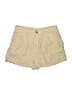 Free People Solid Tan Khaki Shorts Size 10 - photo 1