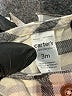 Carter's 100% Cotton Plaid Gray Dress 0-3 MO / 3 MO - photo 3