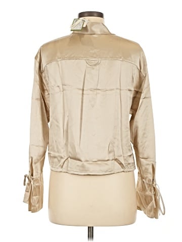 LILYSILK Long Sleeve Silk Top (view 2)