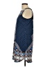 Xhilaration Print Blue Casual Dress Size L - photo 5