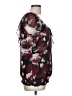 Maurices 100% Polyester Burgundy Short Sleeve Blouse Size L - photo 4