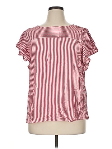 Ann Taylor LOFT Short Sleeve Blouse (view 1)