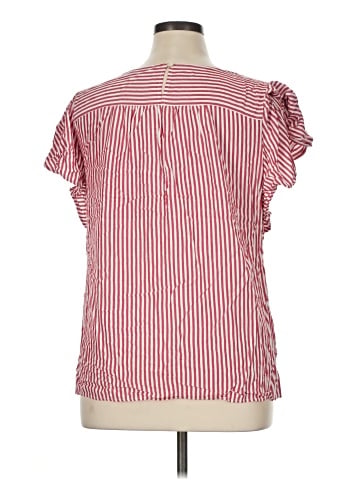 Ann Taylor LOFT Short Sleeve Blouse (view 2)