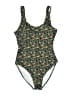 Nicole Miller Studio Print Green One Piece Swimsuit Size S - photo 1