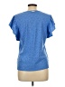 MICHAEL Michael Kors Blue Short Sleeve Top Size L - photo 2