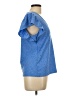 MICHAEL Michael Kors Blue Short Sleeve Top Size L - photo 4