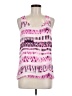 Parker 100% Silk Pink Sleeveless Silk Top Size M - photo 1