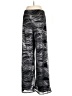 Frank Lyman Design Animal Print Black Active Pants Size 12 - photo 2