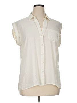 The Limited Sleeveless Button Down Shirt