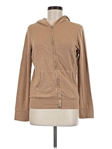 Monrow Zip Up Hoodie (view 1)