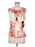 DKNY Orange Sleeveless Blouse Size M - photo 1