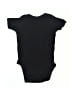 Unbranded 100% Cotton Graphic Black Short Sleeve Onesie 3-6 MO / 6 MO - photo 2