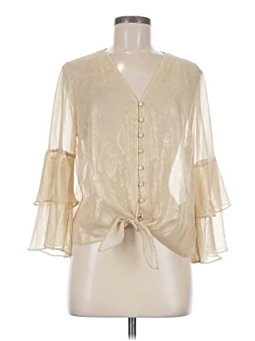 INC International Concepts 3/4 Sleeve Blouse (view 1)