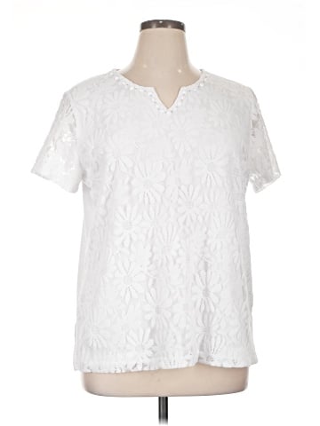 Alfred Dunner Short Sleeve Blouse (view 1)