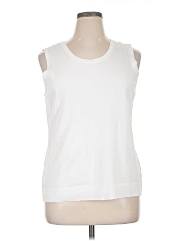Christopher & Banks Sleeveless T-Shirt (view 1)