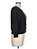 Lands' End 100% Cotton Black Cardigan Size L - photo 4