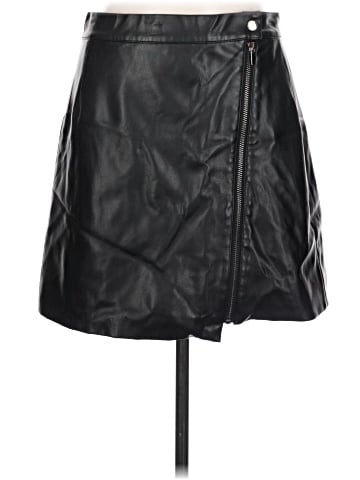 French Connection Faux Leather Skirt (view 1)