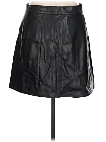 French Connection Faux Leather Skirt (view 2)