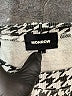 Monrow Houndstooth Silver Pullover Sweater Size L - photo 7