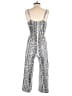 Full Circle Trends With Love Paisley Silver Jumpsuit Size M - photo 2